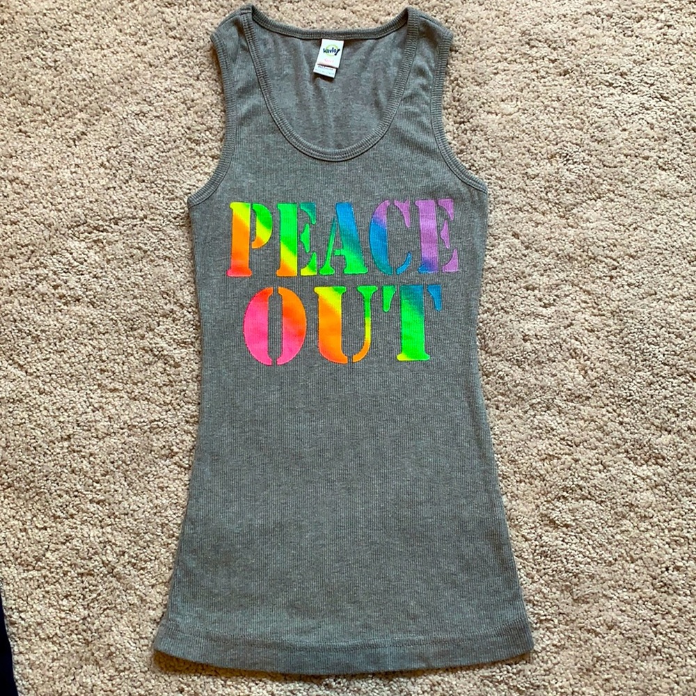 Peace Out Tank Top